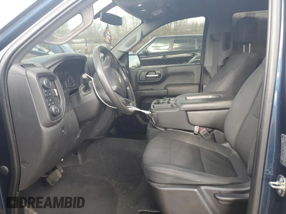 2019 Chevrolet Silverado 1500 Custom with VIN 3GCPYBEH7KG218243, listed as a Copart auction lot 53064075 with 68,331 mi miles and Salvage Title. Bid and sale history available at DreamBid. Image 7.
