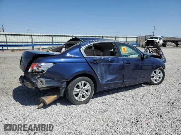 2009 Honda Accord LX-P with VIN 1HGCP26469A041787, listed as a Copart auction lot 52561375 with Not Provided miles and Non Repairable. Bid and sale history available at DreamBid. Image 3.