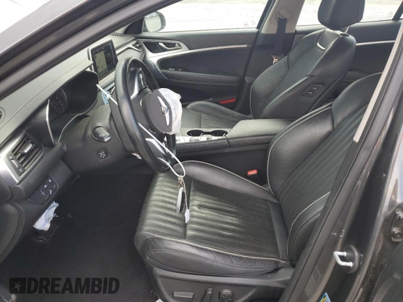 2019 Genesis G70 Advanced z VIN KMTG34LA2KU030213, wystawiony jako Copart lot #57126525 z przebiegiem 102 421 mil mil oraz Szkoda całkowita • Salvage title. Historia ofert i sprzedaży dostępna na DreamBid. Obrazek 7.