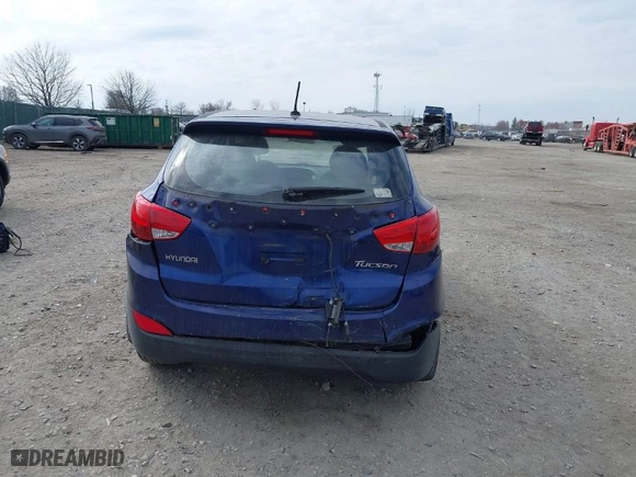 2010 Hyundai Tucson GLS with VIN KM8JT3AC5AU076647, listed as a IAAI auction lot 41694684 with NaN miles. Bid and sale history available at carsss.com. Image 15.