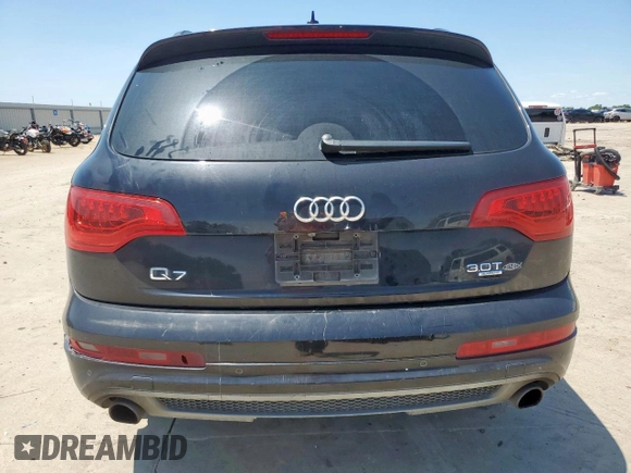 2015 Audi Q7 S line Prestige z VIN WA1DGAFE7FD019856, wystawiony jako Copart lot #58971725 z przebiegiem 189 437 mil mil oraz Szkoda całkowita • Salvage title. Historia ofert i sprzedaży dostępna na DreamBid. Obrazek 6.