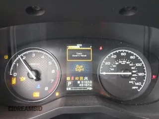 2021 Subaru Forester with VIN JF2SKADCXMH430804, listed as a Copart auction lot 55349985 with 45,167 mi miles and Salvage title. Bid and sale history available at DreamBid. Image 9.