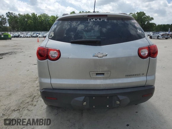 2012 Chevrolet Traverse 1LT with VIN 1GNKRGED3CJ103843, listed as a Copart auction lot 52217375 with Not Provided miles and Clean Title. Bid and sale history available at DreamBid. Image 6.