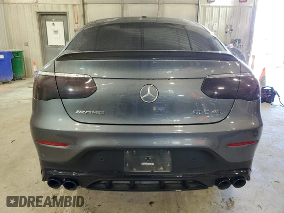 2021 Mercedes-Benz GLC with VIN W1N0J6EB6MF921614, listed as a Copart auction lot 64357193 with 0 mi miles. Bid and sale history available at carsss.com. Image 6.
