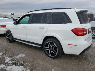 2018 Mercedes-Benz GLS 550 with VIN 4JGDF7DE9JB096114, listed as a Copart auction lot 38992954 with 102,578 mi miles and . Bid and sale history available at DreamBid. Image 2.
