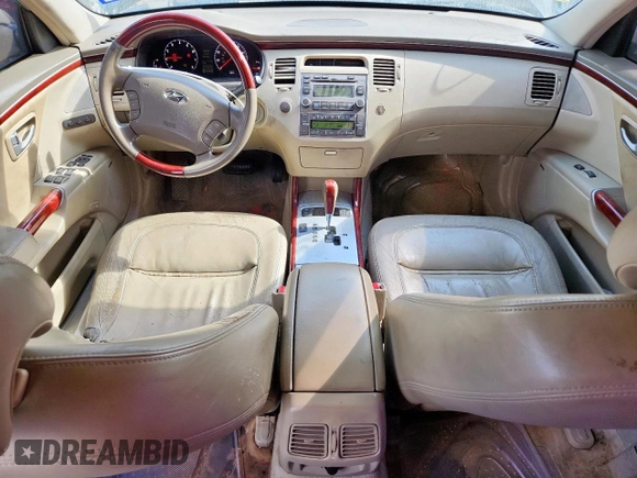 2008 Hyundai Azera Limited с VIN KMHFC46F78A251572, выставлен на аукционе Copart как лот 59020125 с пробегом 195 703 миль миль и Чистый • Clean title. История ставок и продаж доступна на DreamBid. Изображение 8.