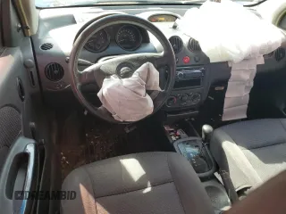 2006 Chevrolet Aveo LS with VIN KL1TD56696B575499, listed as a Copart auction lot 54780455 with 125,167 mi miles and Salvage title. Bid and sale history available at DreamBid. Image 8.