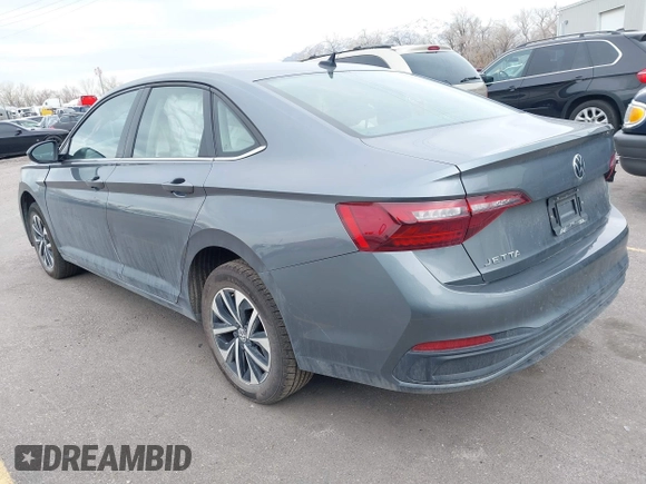 2022 Volkswagen Jetta with VIN 3VWNM7BU7NM028222, listed as a IAAI auction lot 41348223 with 50,623 mi miles and . Bid and sale history available at DreamBid. Image 3.