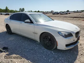 2015 BMW 7 Series 740Li with VIN WBAYE4C50FD947508, listed as a Copart auction lot 60527553 with 98,288 mi miles. Bid and sale history available at carsss.com. Image 4.