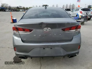 2018 Hyundai Sonata SEL with VIN 5NPE34AF8JH727138, listed as a Copart auction lot 48195065 with 136,278 mi miles and Salvage Title. Bid and sale history available at DreamBid. Image 6.