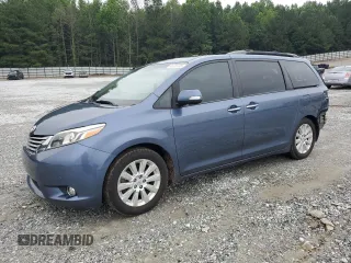 2015 Toyota Sienna XLE with VIN 5TDYK3DC4FS610444, listed as a Copart auction lot 58730735 with 175,978 mi miles and Salvage title. Bid and sale history available at DreamBid. Image 1.