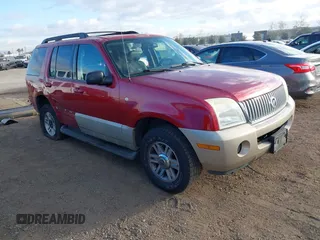 2005 Mercury Mountaineer Convenience z VIN 4M2ZU86W75UJ06221, wystawiony jako IAAI lot #41353579 z przebiegiem 198 754 mil mil oraz . Historia ofert i sprzedaży dostępna na DreamBid. Obrazek 1.