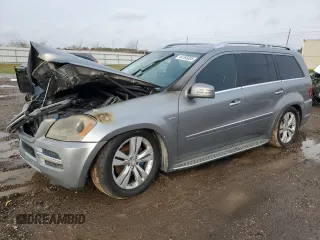 2012 Mercedes-Benz GL-Class GL 350 BlueTEC with VIN 4JGBF2FE1CA780154, listed as a Copart auction lot 44188305 with 0 mi miles and Salvage Title. Bid and sale history available at carsss.com. Image 1.