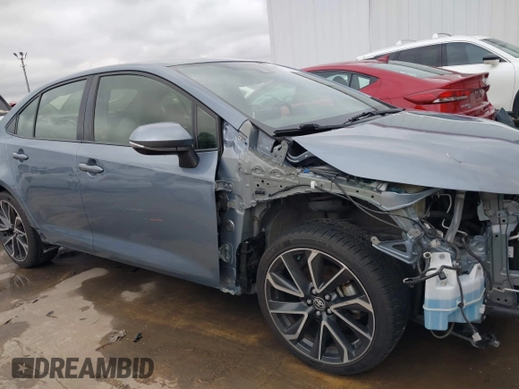 2020 Toyota Corolla SE with VIN JTDS4RCE5LJ024964, listed as a IAAI auction lot 41567845 with 58,549 mi miles. Bid and sale history available at carsss.com. Image 18.