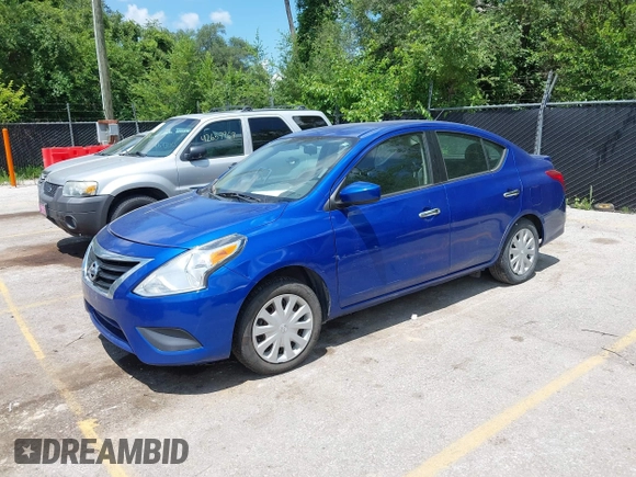 2017 Nissan Versa S Plus with VIN 3N1CN7AP9HL839701, listed as a IAAI auction lot 42677029 with 211,233 mi miles and . Bid and sale history available at DreamBid. Image 2.