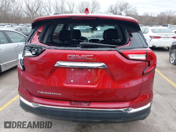 2024 GMC Terrain SLT с VIN 3GKALPEG5RL142276, выставлен на аукционе IAAI как лот 41862017 с пробегом 51 053 миль миль и . История ставок и продаж доступна на DreamBid. Изображение 17.