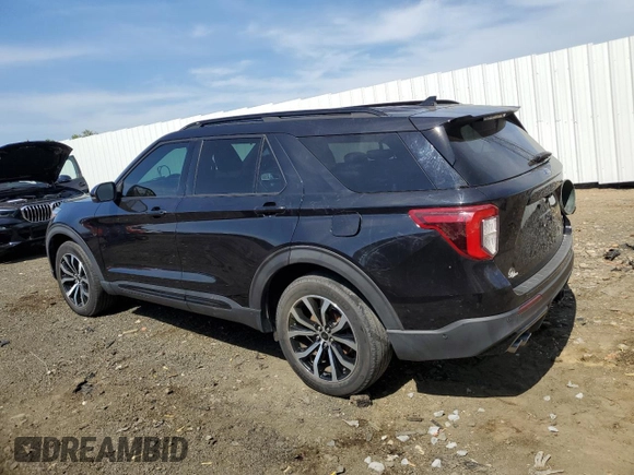 2020 Ford Explorer ST with VIN 1FM5K8GC4LGB19224, listed as a Copart auction lot 54730705 with Not Provided miles and Salvage Title. Bid and sale history available at DreamBid. Image 2.