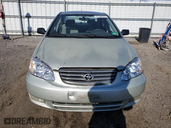 2003 Toyota Corolla CE with VIN JTDBR32E830045118, listed as a Copart auction lot 47339375 with Not Provided miles and Salvage Title. Bid and sale history available at DreamBid. Image 5.