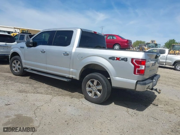 2018 Ford F-150 XL with VIN 1FTEW1EG2JFE36699, listed as a IAAI auction lot 41842524 with 152,813 mi miles. Bid and sale history available at carsss.com. Image 3.