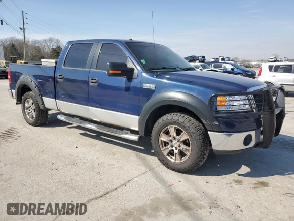 2007 Ford F-150 XLT with VIN 1FTPW14V77FA26563, listed as a Copart auction lot 50464005 with 171,489 mi miles and Clean Title. Bid and sale history available at DreamBid. Image 4.