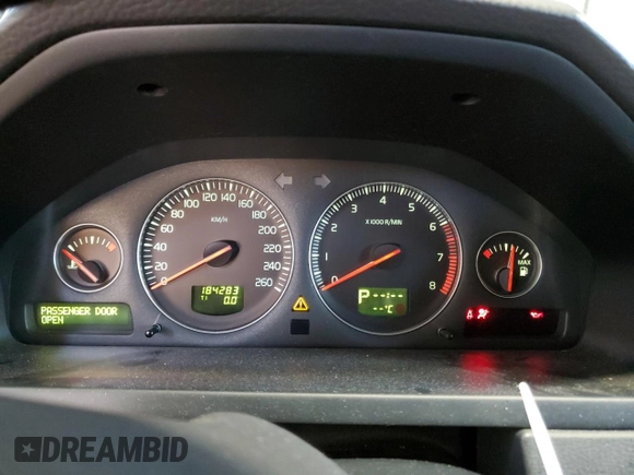 2006 Volvo XC90 with VIN YV4CM592X61291187, listed as a Copart auction lot 87550845 with 184,283 mi miles and Salvage Title. Bid and sale history available at DreamBid. Image 9.