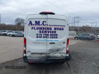 2018 Ford Transit with VIN 1FTYR1CM6JKB49306, listed as a IAAI auction lot 41695457 with 121,124 mi miles and . Bid and sale history available at DreamBid. Image 16.