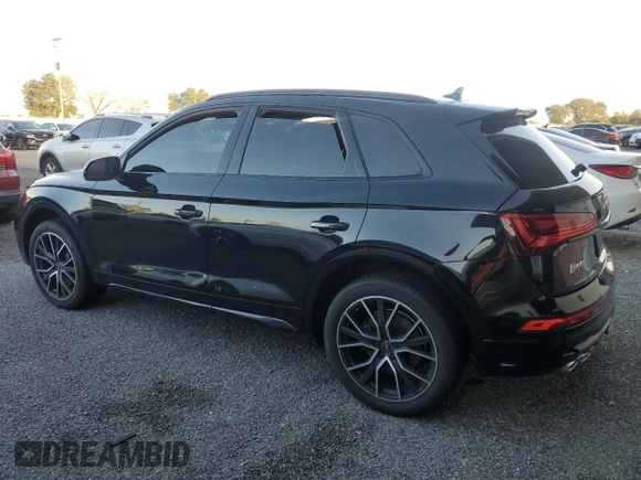 2023 Audi SQ5 Premium Plus with VIN WA1B4AFY4P2030630, listed as a Copart auction lot 76294654 with 51,456 mi miles and Non Repairable. Bid and sale history available at carsss.com. Image 2.