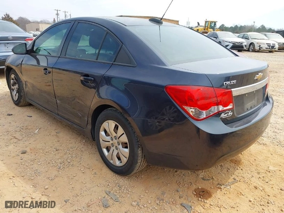 2016 Chevrolet Cruze Limited LS with VIN 1G1PC5SG6G7153070, listed as a IAAI auction lot 41805711 with 109,174 mi miles. Bid and sale history available at carsss.com. Image 3.