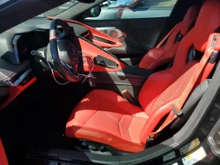 2022 Chevrolet Corvette 3LT with VIN 1G1YC3D4XN5111621, listed as a Copart auction lot 47439585 with 9,795 mi miles and Salvage Title. Bid and sale history available at carsss.com. Image 7.