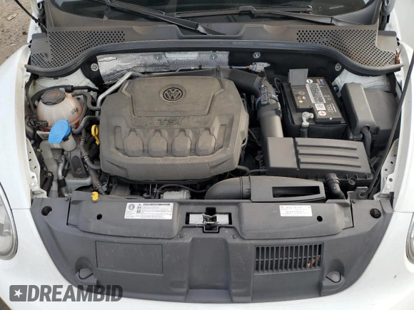 2018 Volkswagen Beetle S z VIN 3VW5DAAT3JM514865, wystawiony jako Copart lot #41675185 z przebiegiem Nie podano mil oraz Szkoda całkowita • Salvage title. Historia ofert i sprzedaży dostępna na DreamBid. Obrazek 12.
