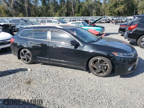 2012 Acura TSX Technology with VIN JH4CW2H6XCC004221, listed as a Copart auction lot 87576035 with 123,688 mi miles and Salvage title. Bid and sale history available at DreamBid. Image 4.