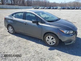 2024 Nissan Versa S with VIN 3N1CN8DV7RL919175, listed as a Copart auction lot 48752675 with 13,415 mi miles and Salvage Title. Bid and sale history available at carsss.com. Image 4.