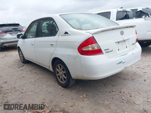 2003 Toyota Prius with VIN JT2BK18U130083418, listed as a IAAI auction lot 41706400 with 231,493 mi miles. Bid and sale history available at carsss.com. Image 3.