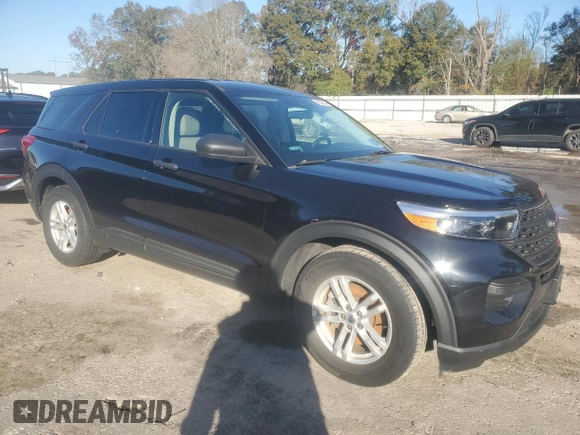 2022 Ford Explorer with VIN 1FMSK7BH6NGB31412, listed as a Copart auction lot 85045404 with 17,266 mi miles and Salvage Title. Bid and sale history available at carsss.com. Image 4.
