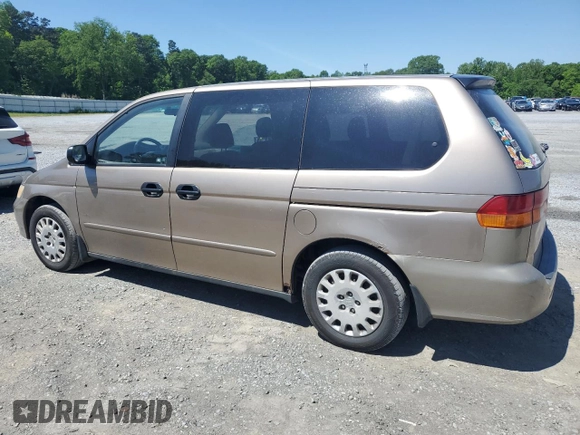 2004 Honda Odyssey LX with VIN 5FNRL18574B102634, listed as a Copart auction lot 54669075 with 141,057 mi miles and Salvage title. Bid and sale history available at DreamBid. Image 2.