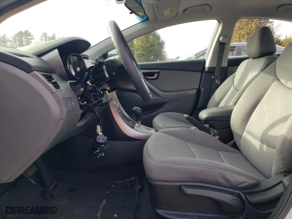 2011 Hyundai Elantra GLS PZEV with VIN 5NPDH4AE9BH031538, listed as a Copart auction lot 45534425 with 0 mi miles and Salvage Title. Bid and sale history available at carsss.com. Image 7.