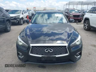 2019 Infiniti Q50 Luxe with VIN JN1EV7AP3KM519702, listed as a IAAI auction lot 42353533 with 46,371 mi miles and . Bid and sale history available at DreamBid. Image 12.