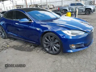 2016 Tesla Model S 90D with VIN 5YJSA1E22GF154873, listed as a IAAI auction lot 41950274 with 82,649 mi miles and . Bid and sale history available at DreamBid. Image 1.