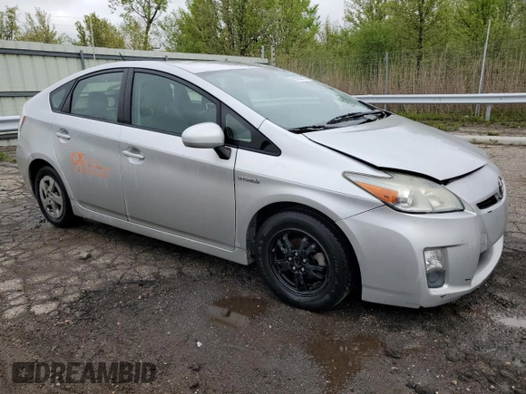 2010 Toyota Prius II with VIN JTDKN3DU9A0118168, listed as a Copart auction lot 55654415 with 253,065 mi miles and Clean Title. Bid and sale history available at DreamBid. Image 4.