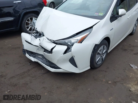 2018 Toyota Prius Two with VIN JTDKARFU8J3059124, listed as a IAAI auction lot 41709364 with 79,982 mi miles. Bid and sale history available at carsss.com. Image 6.