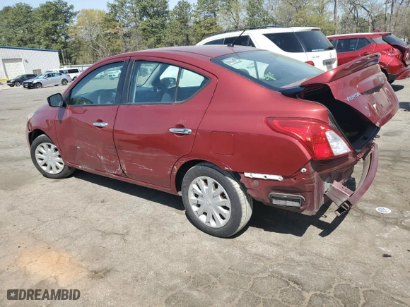 2017 Nissan Versa Sedan SV with VIN 3N1CN7AP4HK462488, listed as a Copart auction lot 48308815 with 118,745 mi miles and Salvage Title. Bid and sale history available at carsss.com. Image 2.