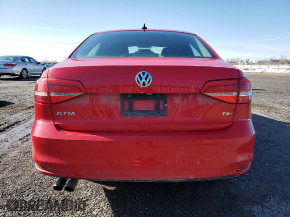 2015 Volkswagen Jetta Sedan 1.8T SE w/Connectivity with VIN 3VWD07AJ9FM421171, listed as a Copart auction lot 51833935 with 248,711 mi miles and Salvage Title. Bid and sale history available at carsss.com. Image 6.