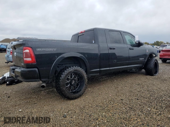 2021 Ram 2500 Laramie with VIN 3C6UR5NL1MG523785, listed as a Copart auction lot 79471554 with 98,138 mi miles and Salvage Title. Bid and sale history available at carsss.com. Image 3.