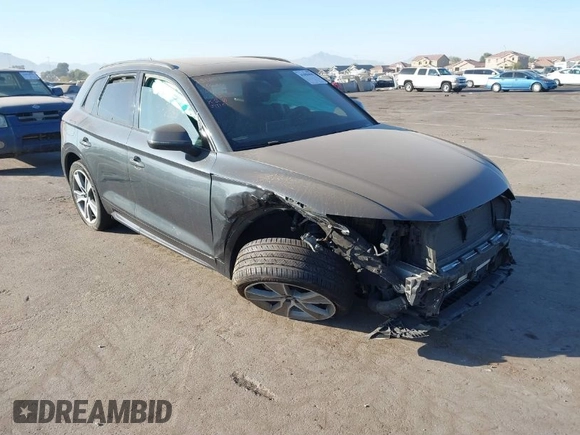 2019 Audi Q5 Premium Plus with VIN WA1BNAFYXK2035899, listed as a IAAI auction lot 41086068 with 26,529 mi miles. Bid and sale history available at carsss.com. Image 1.