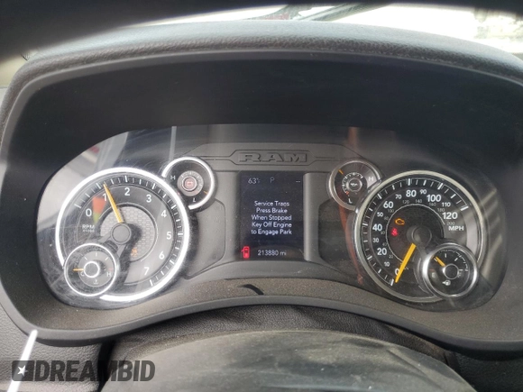 2020 Ram 2500 Tradesman with VIN 3C6MR4AJ9LG239494, listed as a Copart auction lot 43830265 with 213,880 mi miles and Clean title. Bid and sale history available at DreamBid. Image 9.