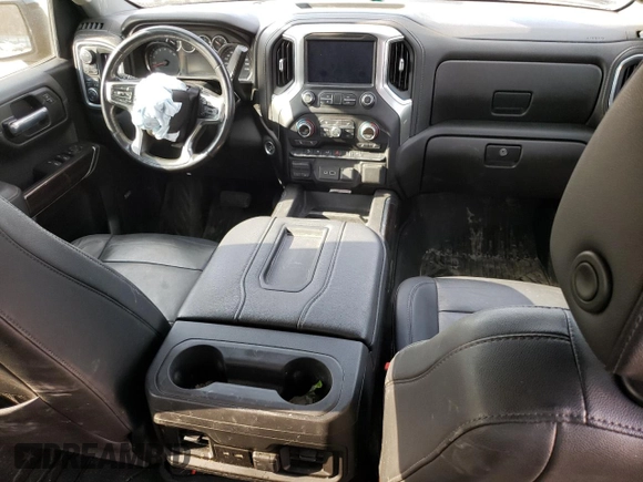 2021 Chevrolet Silverado 1500 LT Trail Boss with VIN 1GCPYFEL6MZ264192, listed as a Copart auction lot 49147325 with 99,359 mi miles and Salvage Title. Bid and sale history available at DreamBid. Image 8.