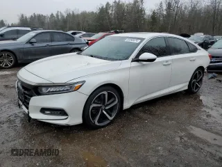 2020 Honda Accord Sport with VIN 1HGCV2F30LA800745, listed as a Copart auction lot 82293474 with 110,203 mi miles and Clean title. Bid and sale history available at DreamBid. Image 1.