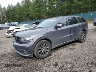 2016 Dodge Durango SXT with VIN 1C4RDHAG9GC361824, listed as a Copart auction lot 47235975 with 118,447 mi miles and Salvage Title. Bid and sale history available at DreamBid. Image 1.