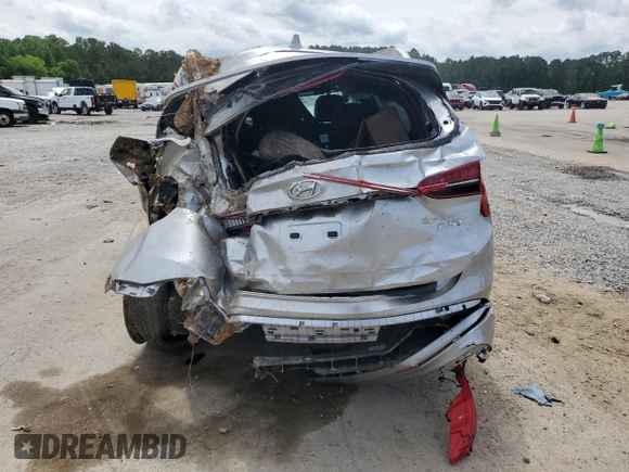 2023 Hyundai Santa Fe Calligraphy with VIN 5NMS54AL1PH647057, listed as a Copart auction lot 55030445 with 21,529 mi miles and Salvage title. Bid and sale history available at DreamBid. Image 6.