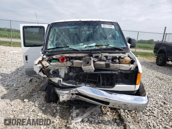 2006 Ford Econoline Passenger XL with VIN 1FMRE11L96HA27470, listed as a Copart auction lot 60317834 with Not provided miles and Salvage title. Bid and sale history available at DreamBid. Image 5.